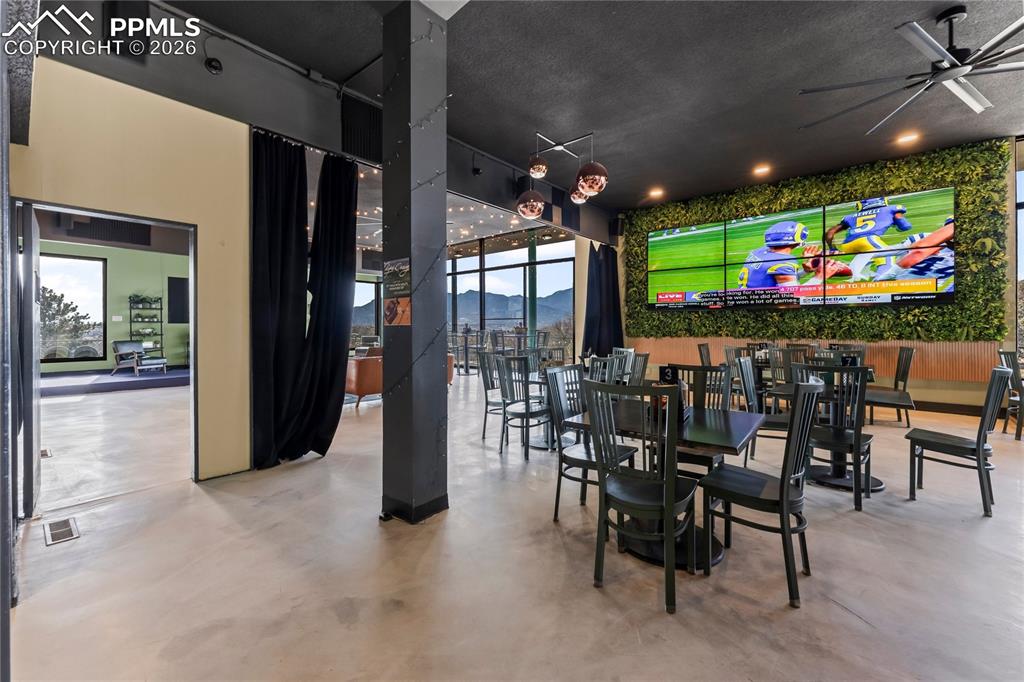 Image 46 of 47: Golf clubhouse across the street