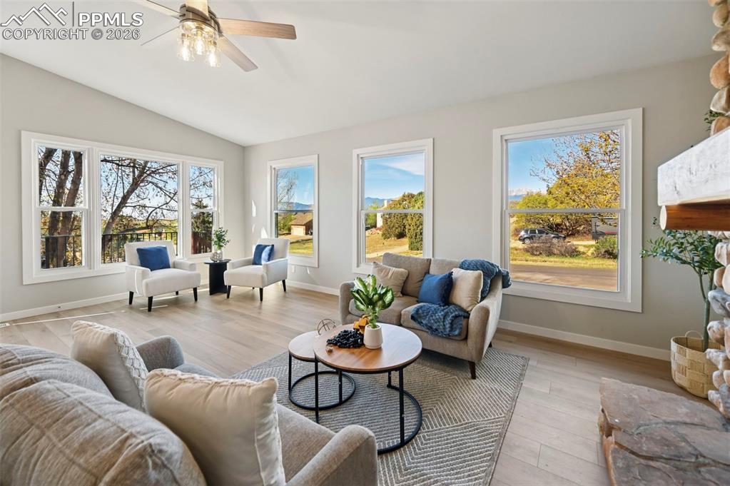 Image 4 of 50: large windows with great mountain views