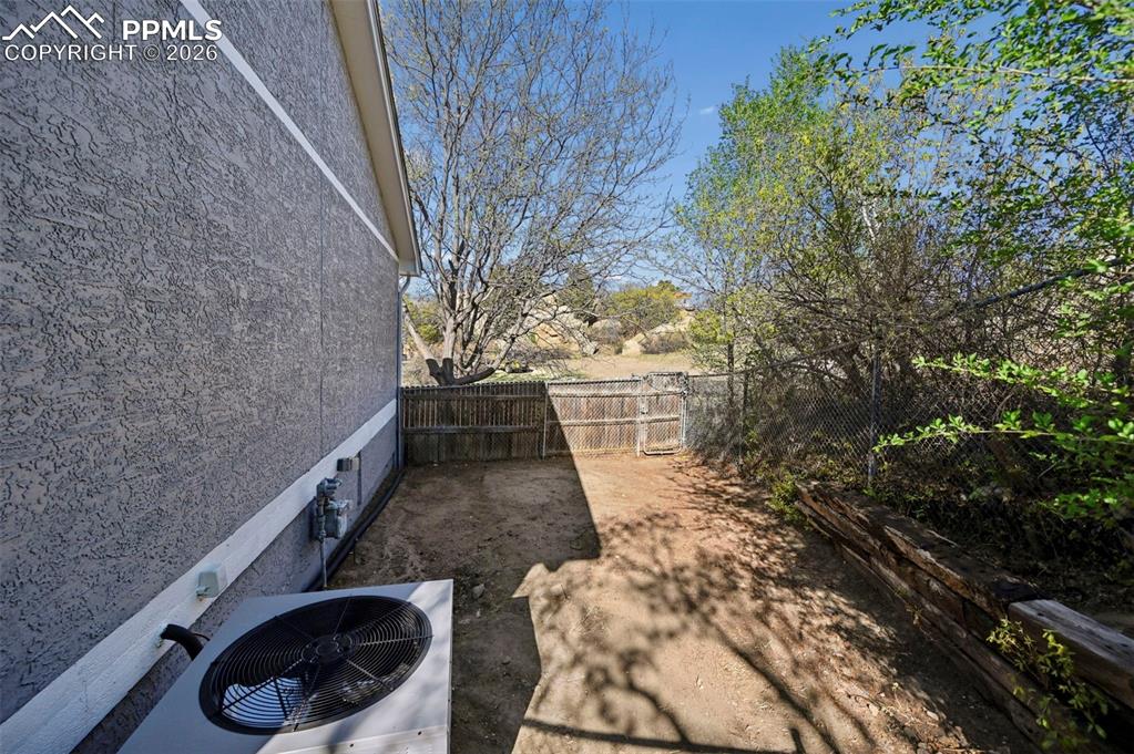 Image 40 of 50: fenced off yard