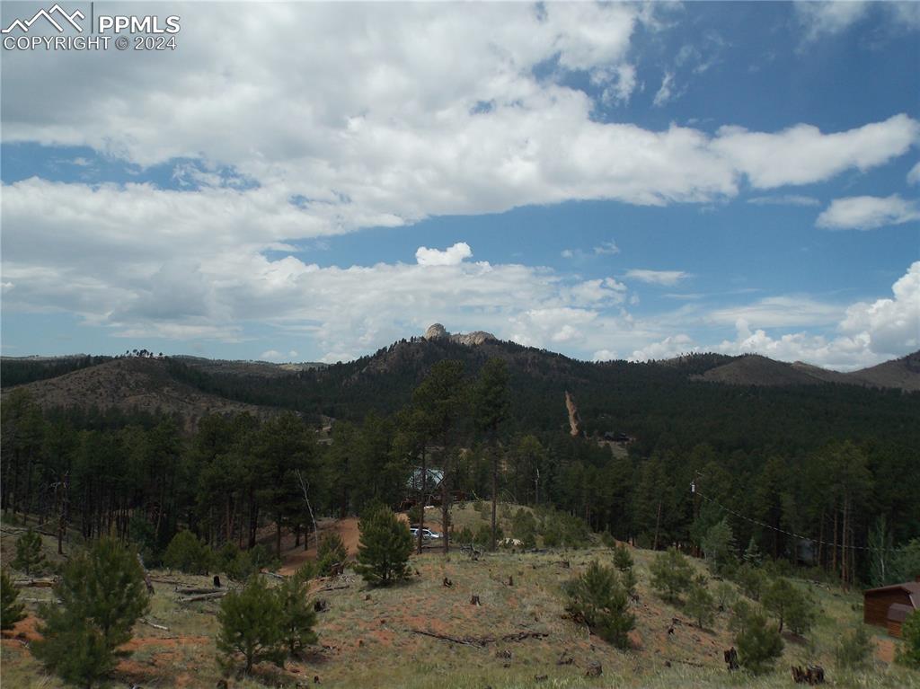 Image 10 of 19: Build site with view of Sheeps Nose. Pine Lake is located just below the ho