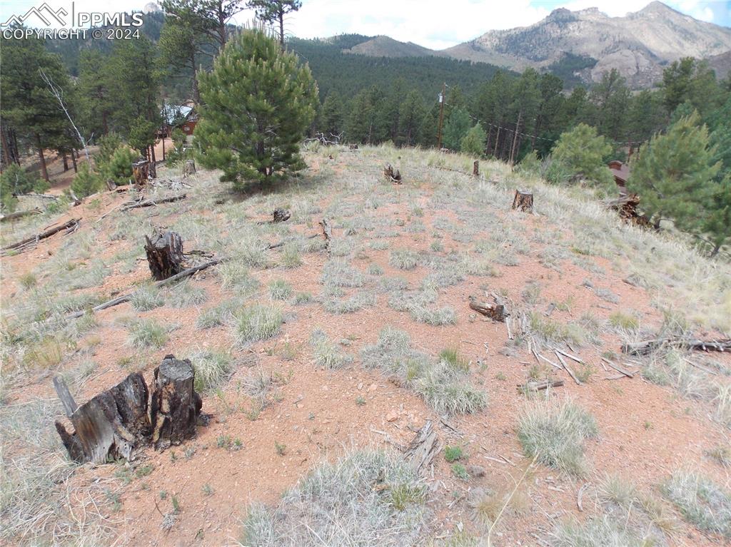 Image 6 of 19: Possible build site with view of Thunder Butte