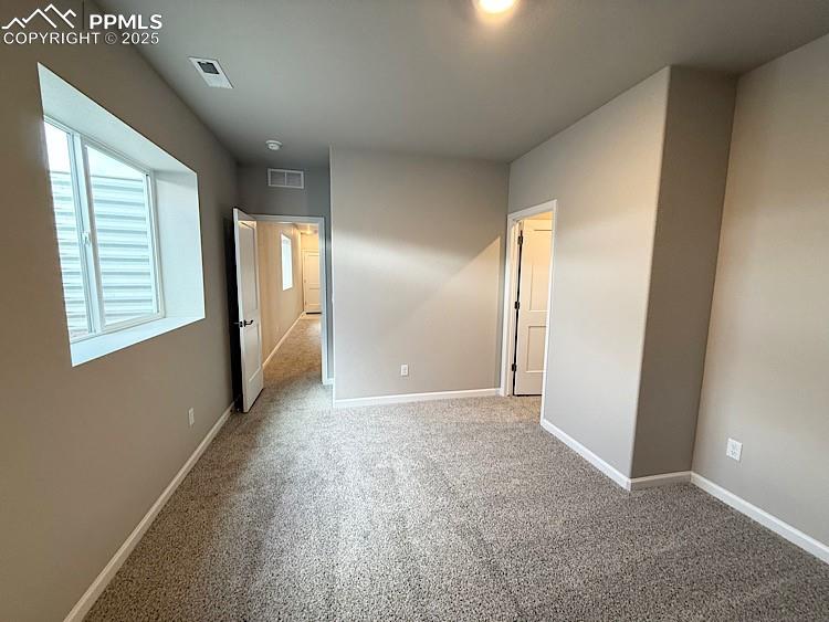 Image 35 of 46: 3rd Bedroom, located on the Lower Level with Walk-in Closet!