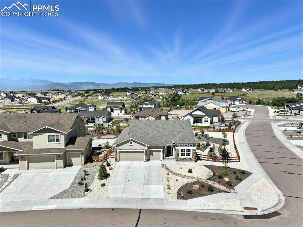 Image 41 of 50: Aerial view of residential area