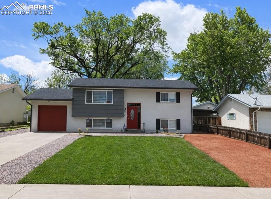 Caption: Front of Structure