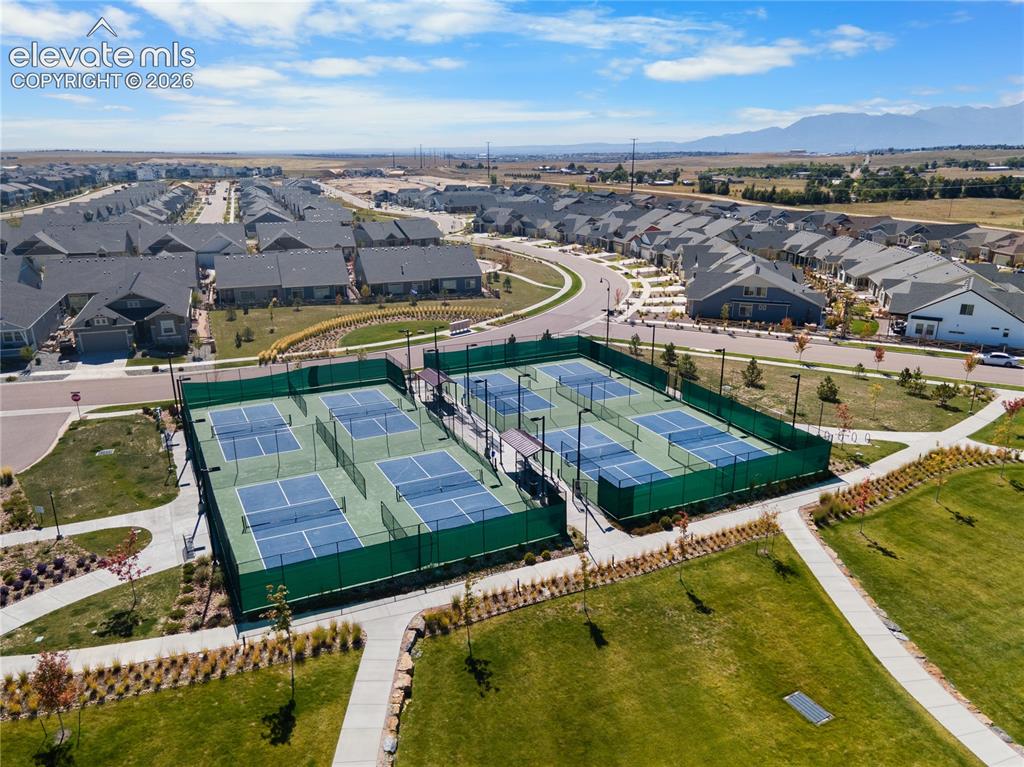 Image 50 of 50: Community recreation courts featuring multiple pickleball / tennis courts