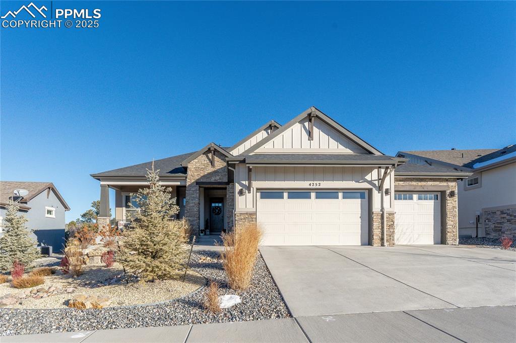 Caption: Front of Structure