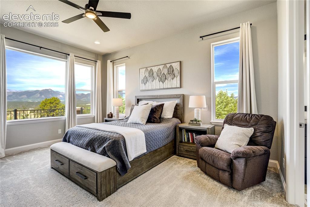 Image 18 of 50: Wake each morning to breathtaking mountain views from the comfort of your p