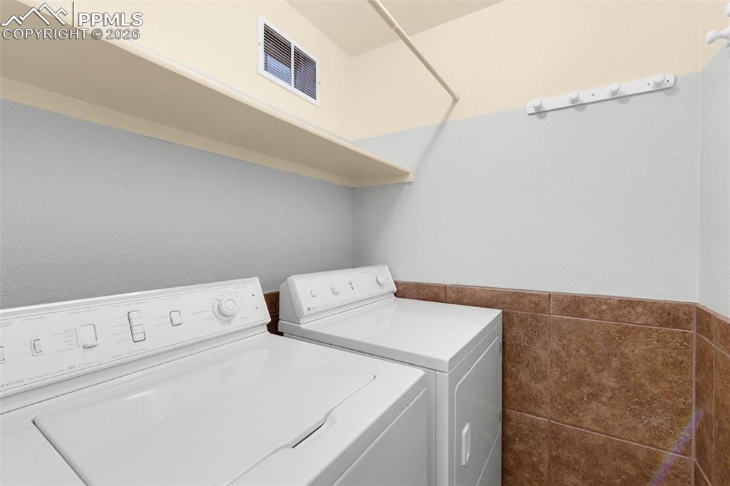 Image 35 of 50: Washer And Dryer Included