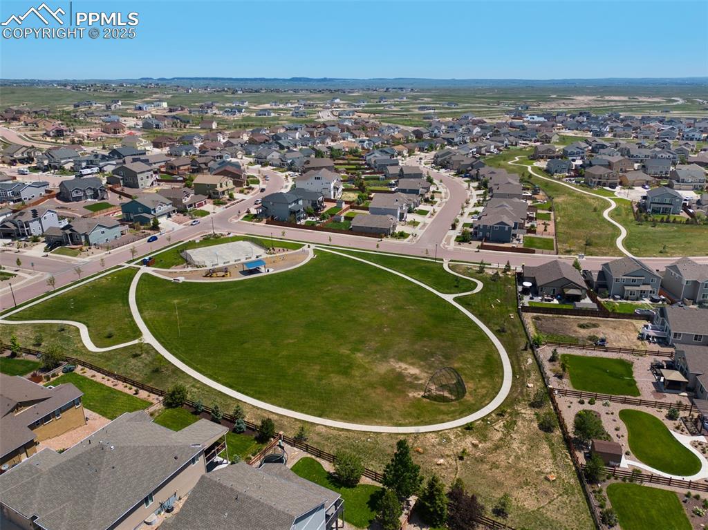 Image 44 of 48: Aerial view of property