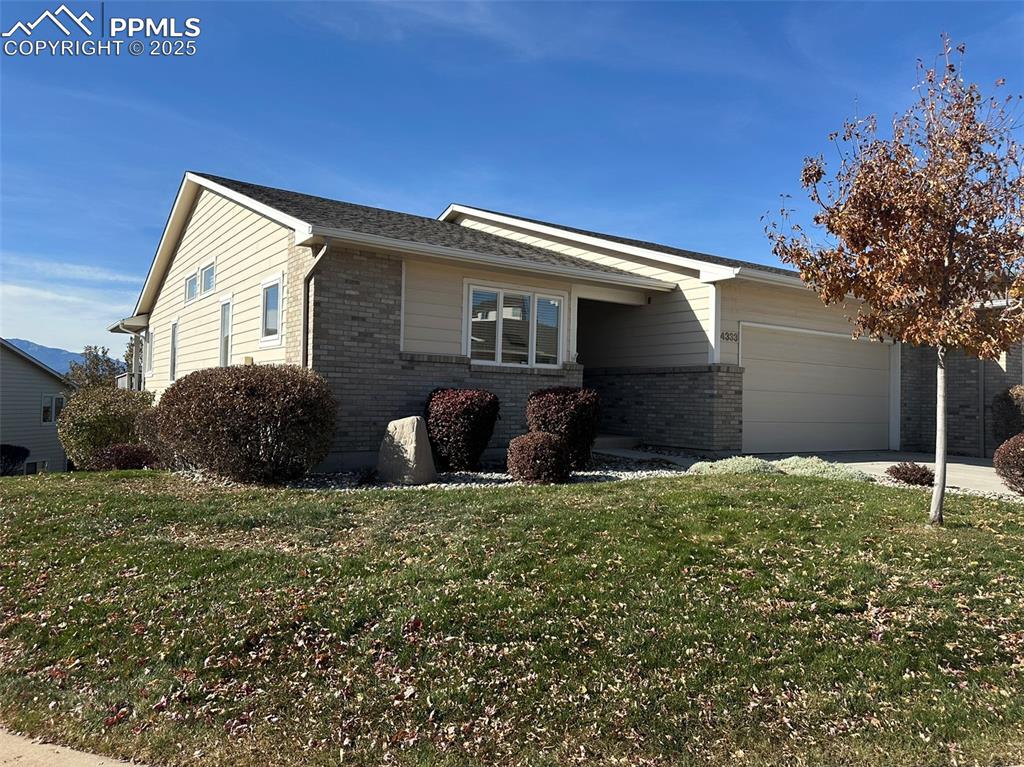 Caption: Front of Structure