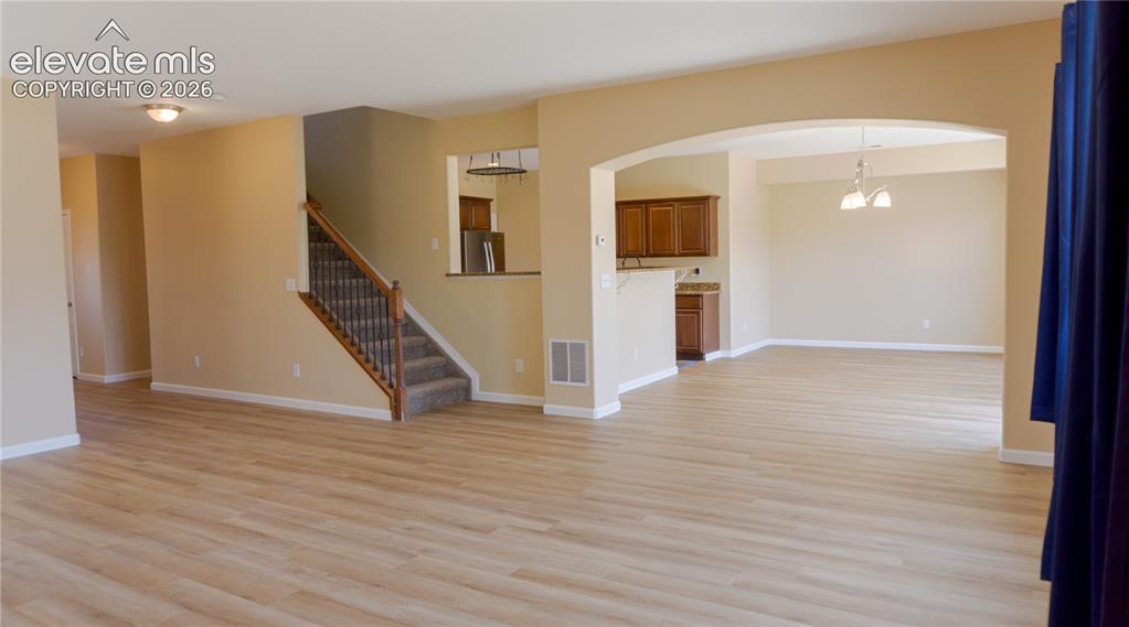 Image 35 of 38: Spacious laundry room on upper level for convenience