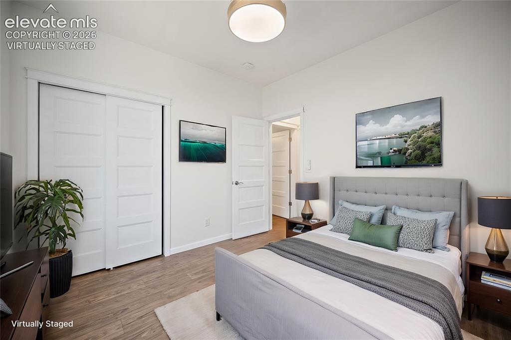 Image 39 of 50: Virtually Staged - 2nd Bedroom - Main Level