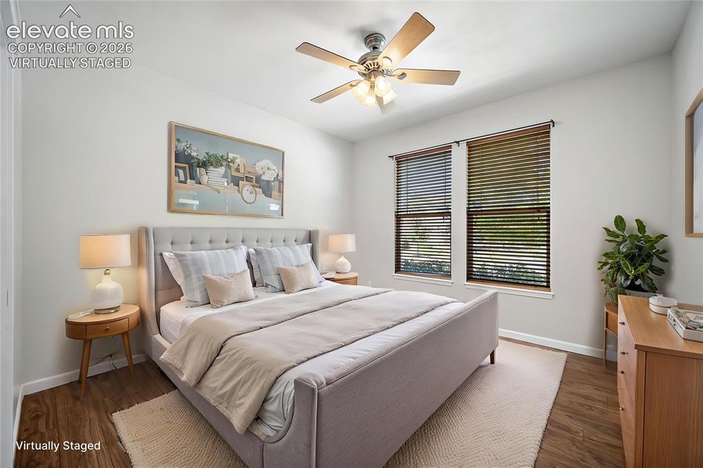 Image 41 of 50: Virtually Staged - 3rd Bedroom - Main Level