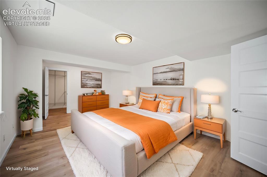 Image 44 of 50: Virtually Staged - 4th Bedroom - Basement