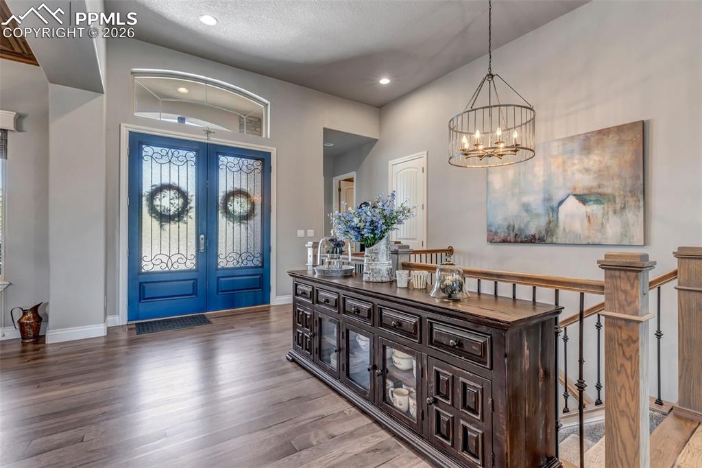 Image 10 of 50: The home was designed with zero
step entry for those who do not need or wa