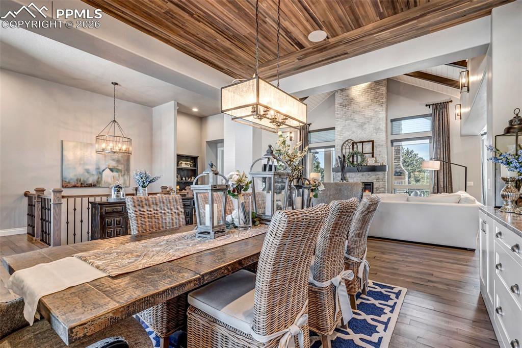 Image 12 of 50: Double door entry. Hickory hardwood floors.