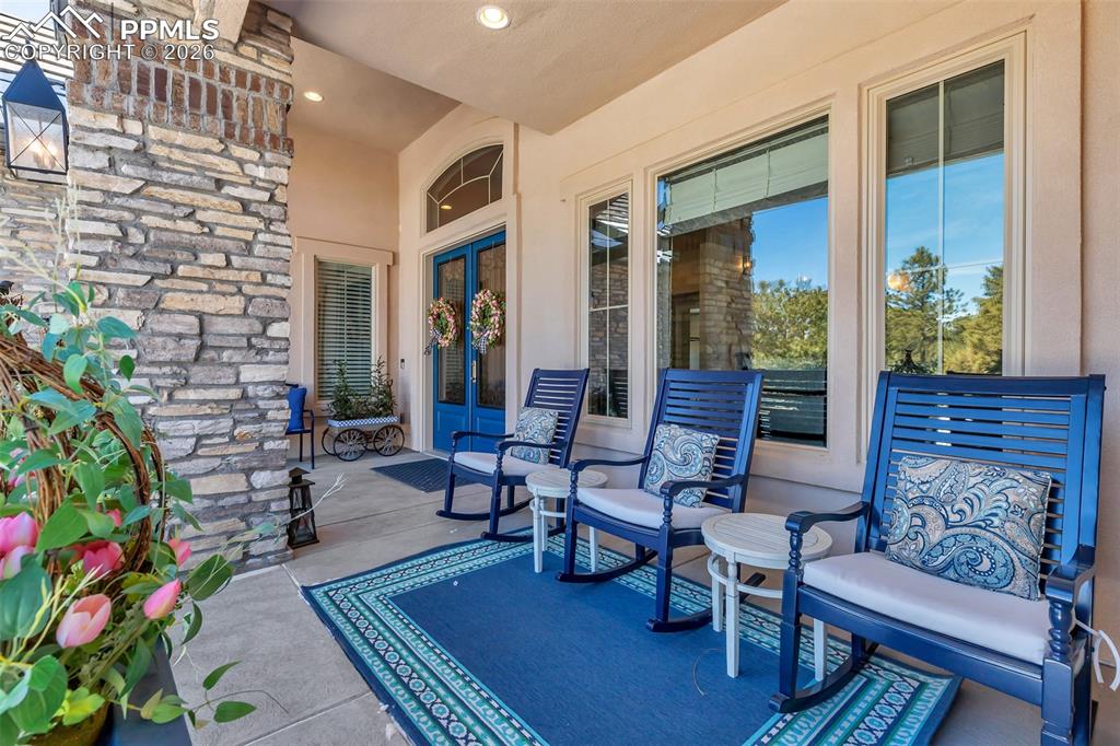 Image 7 of 50: The home was built with a zero
step entry foundation.