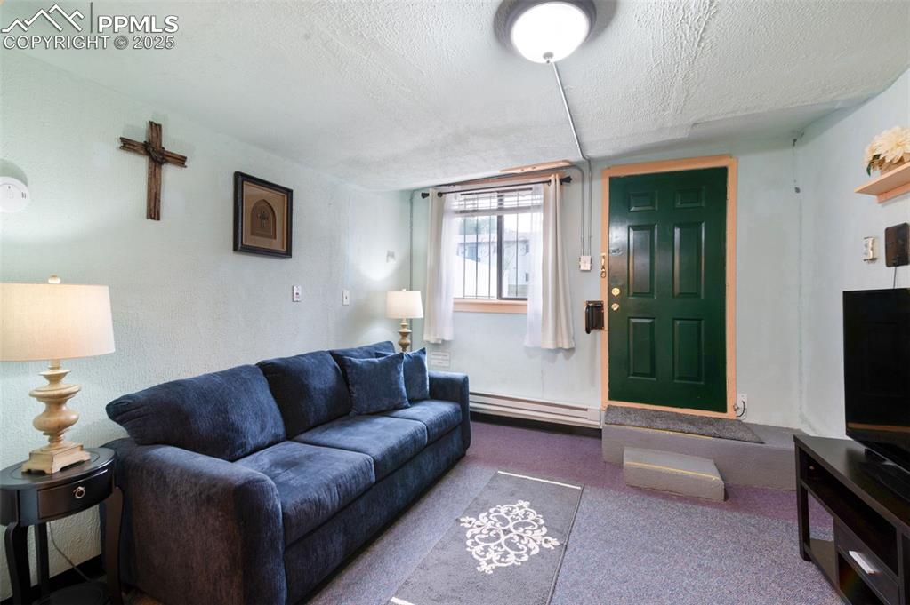 Image 19 of 50: Attached Apartment Living Room