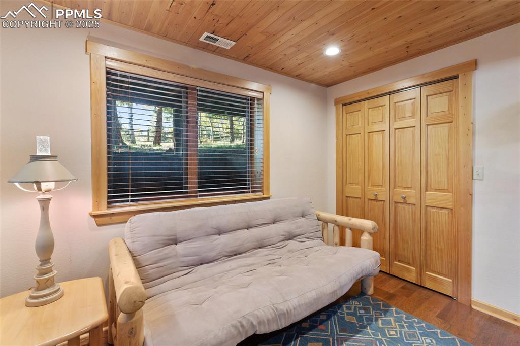 Image 34 of 46: Bedroom #3 with closet.