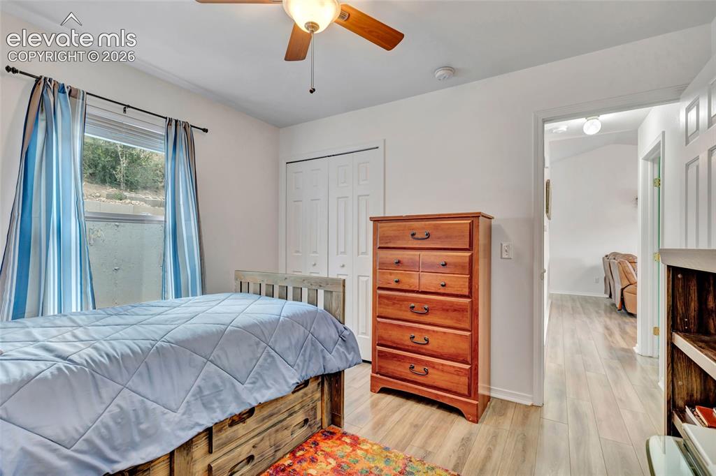 Image 23 of 28: Another view of the second bedroom.