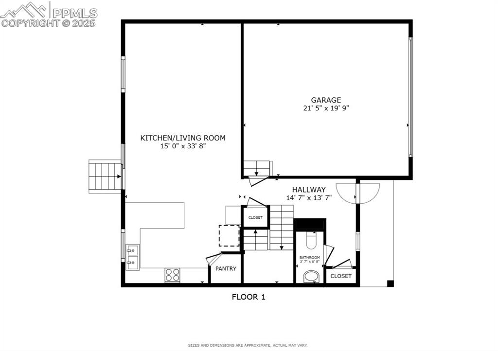 Image 19 of 20: Floor plan - main level
