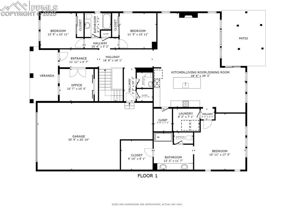 Image 37 of 38: Floorplan - main level