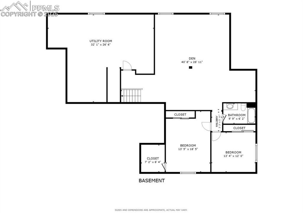 Image 38 of 38: Floorplan - basement