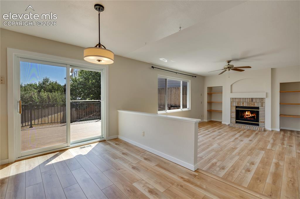 Image 15 of 47: Eat in kitchen with walkout to new deck