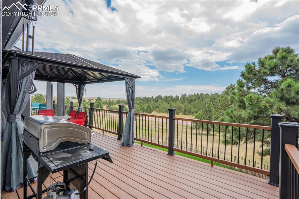 Image 12 of 47: 44x20 newer no maintenance deck gives you the space to relax and enjoy your