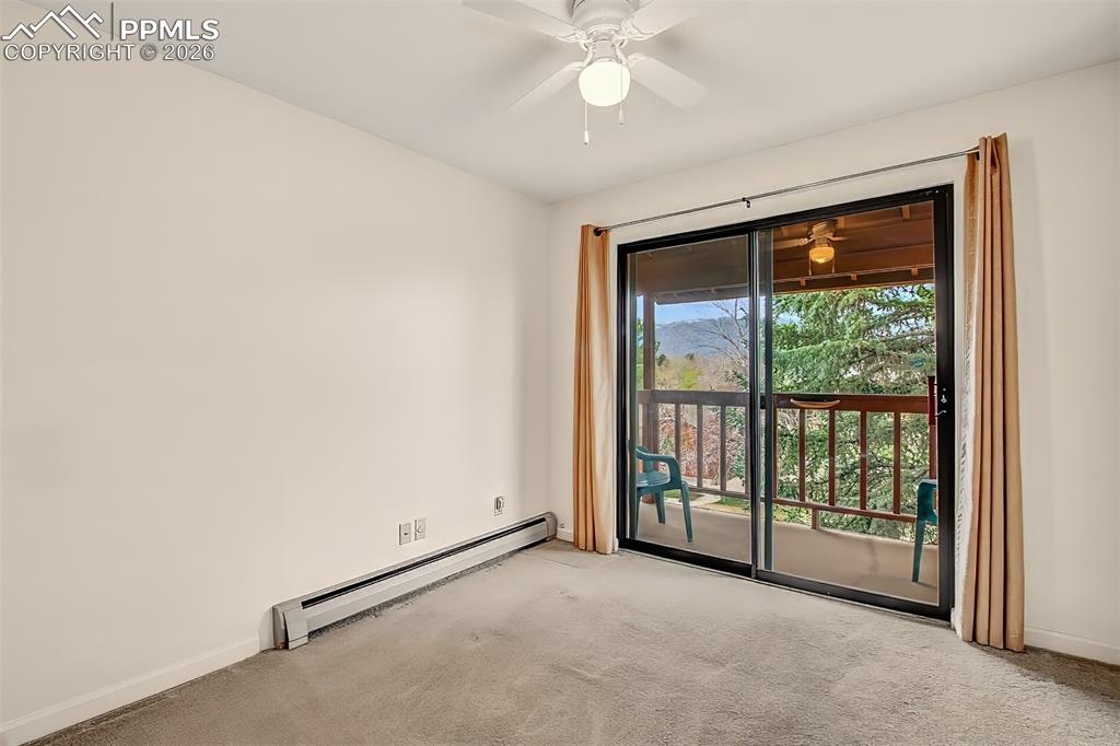 Image 15 of 36: 2nd Bedroom with Balcony