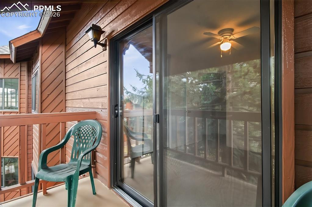 Image 18 of 36: 2nd Balcony off back bedroom