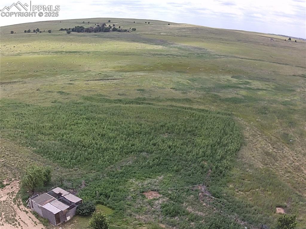 Image 47 of 48: Aerial view of sparsely populated area