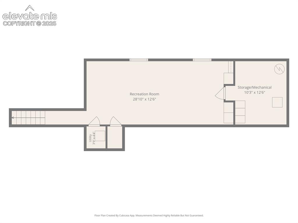 Image 49 of 49: Main level floor plan.