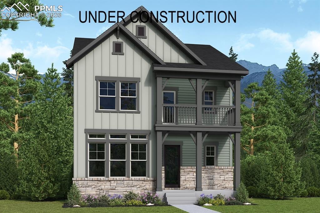 Caption: Front of Structure