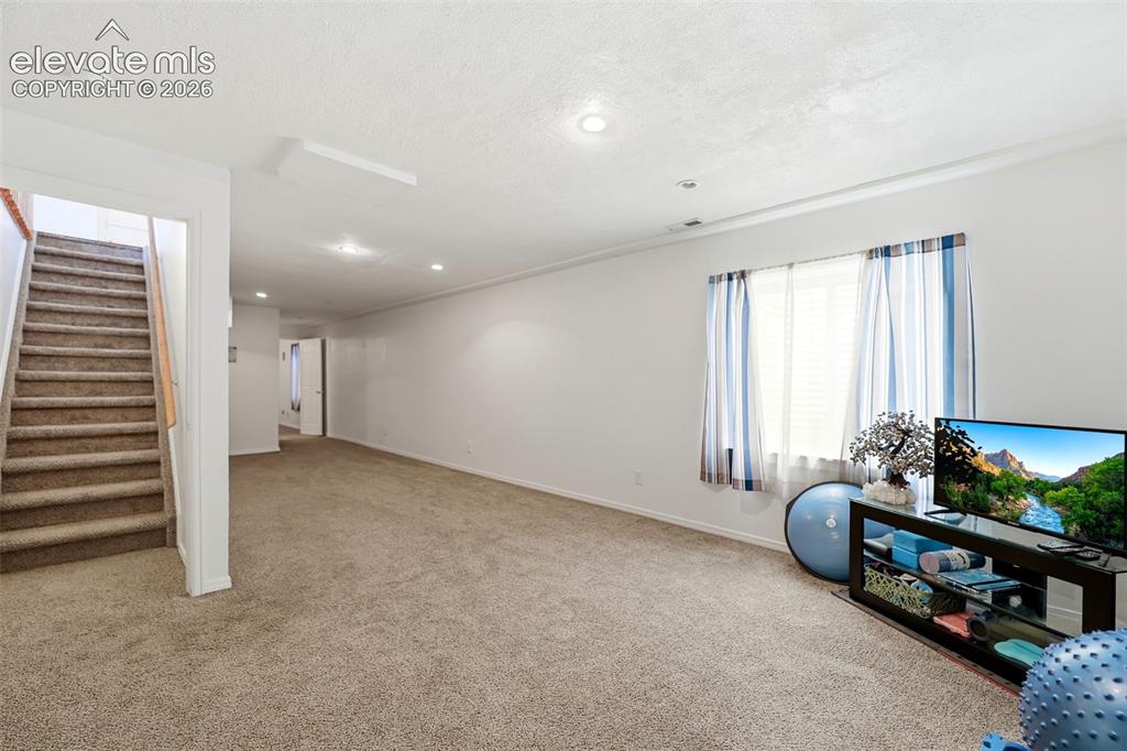 Image 26 of 46: Basement - Could be a theatre/game/workout or a room of your choice