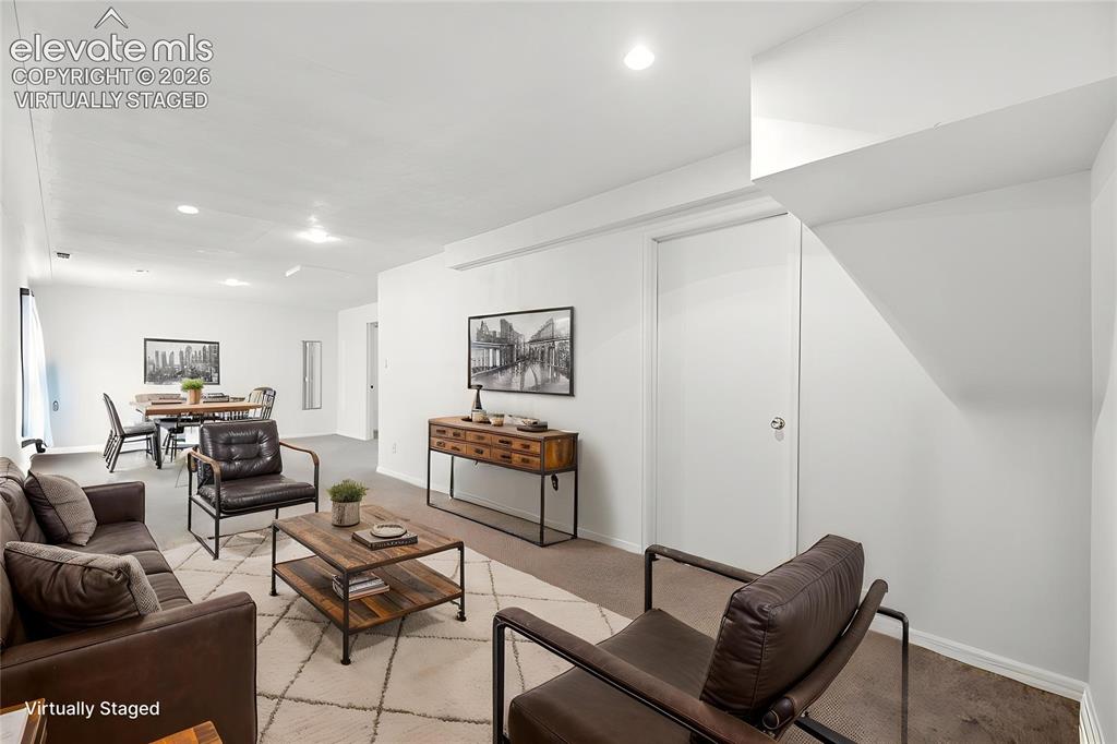 Image 27 of 46: Basement - Virtually Staged