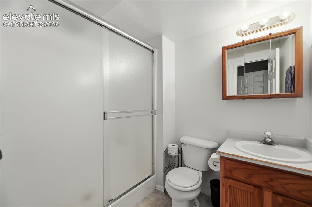 Image 29 of 46: Bathroom in basement