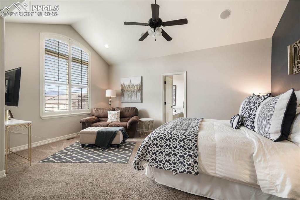 Image 23 of 50: Main floor full bathroom with access to the main level bedroom
