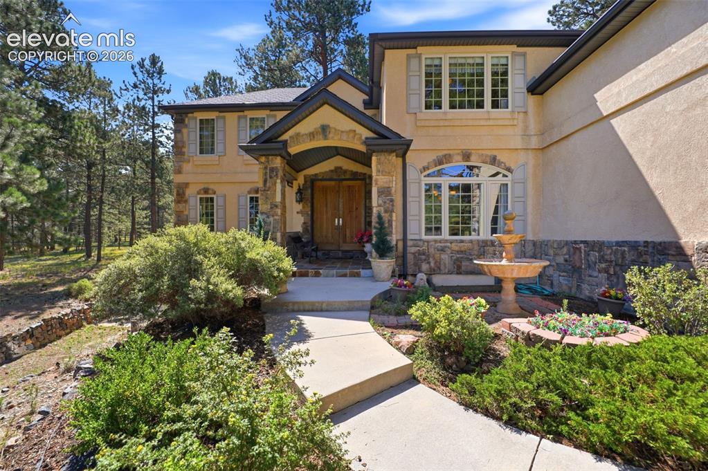 Image 13 of 50: European Style Villa Stone Creek Model Home on 3 Acres