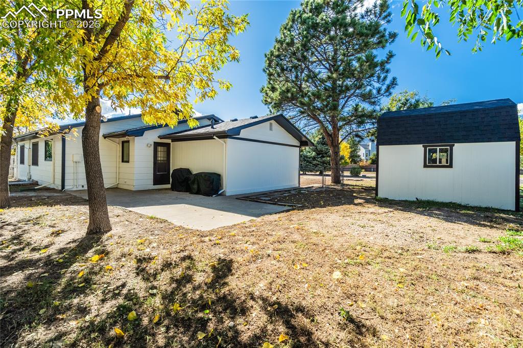 Image 35 of 46: Storage shed