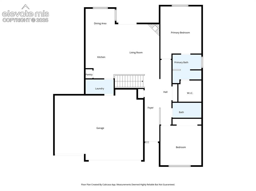 Image 41 of 44: Main level floor plan