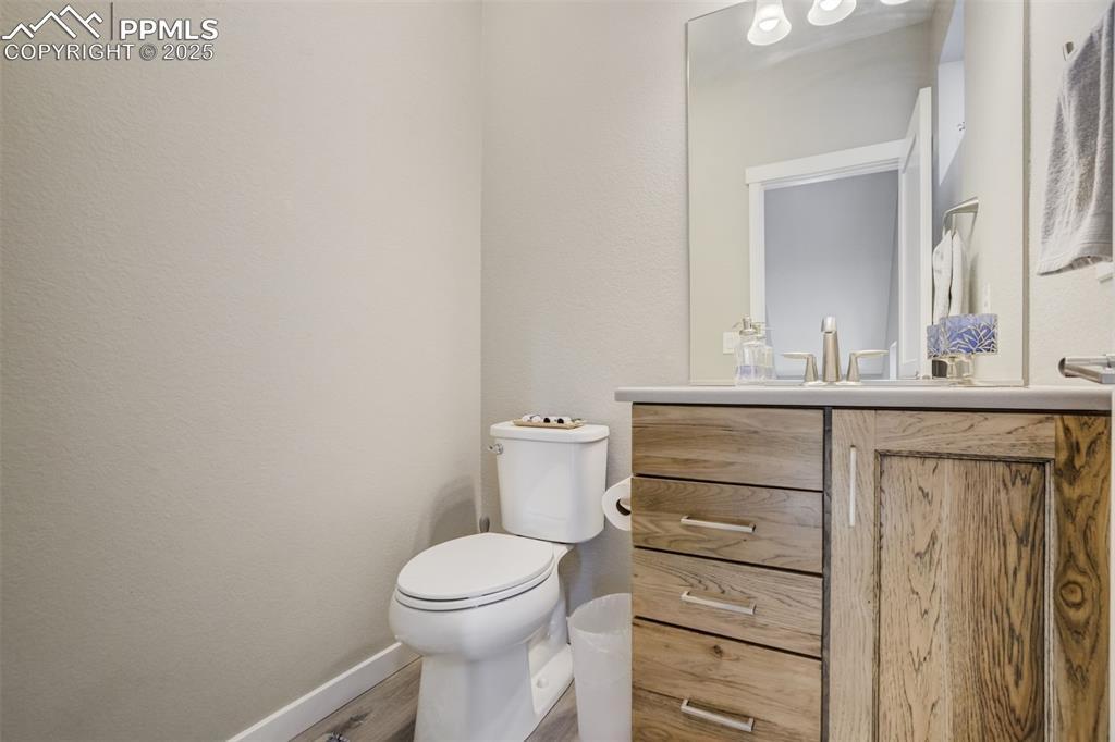 Image 19 of 45: half bath off living area