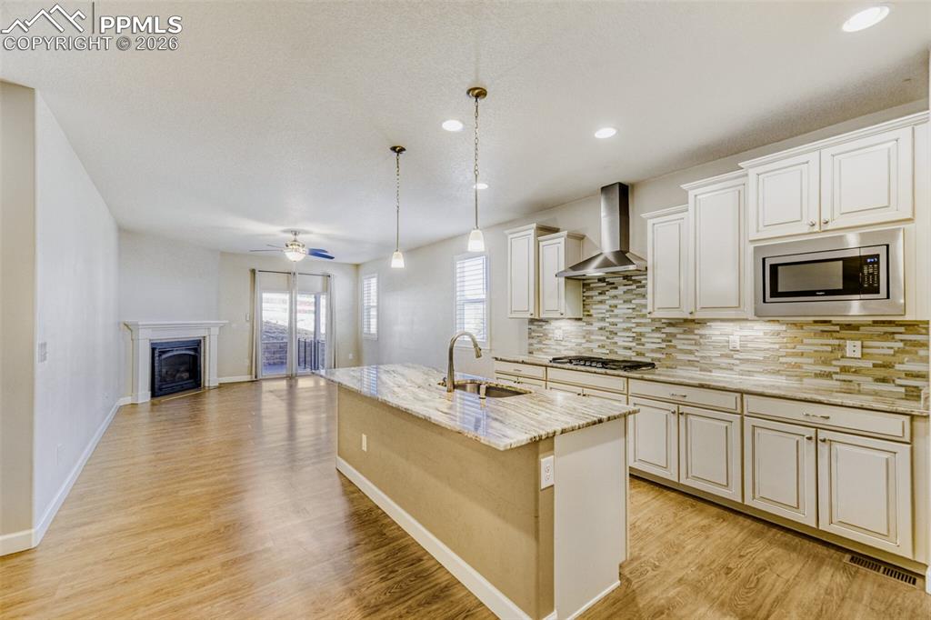 Image 7 of 49: open concept, seamless flow