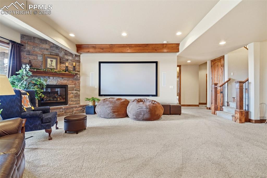 Image 31 of 50: Media Room