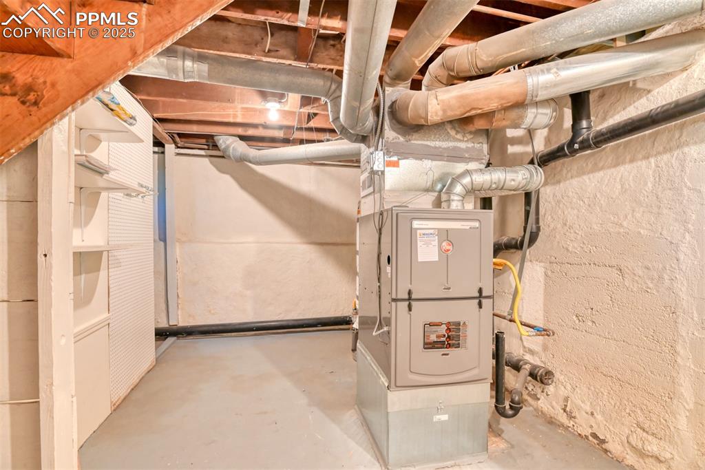 Image 47 of 50: New furnace, hot water heater, electrical panel