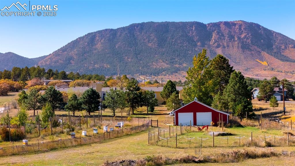 Image 39 of 44: Mountain view featuring rural landscape