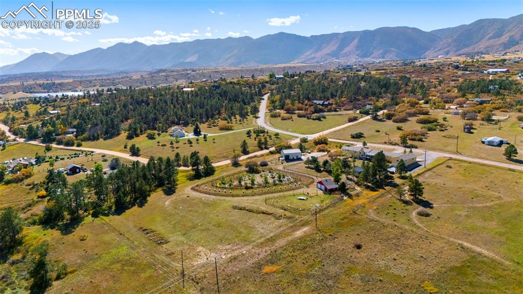 Image 42 of 44: View of property location with mountains and rural landscape