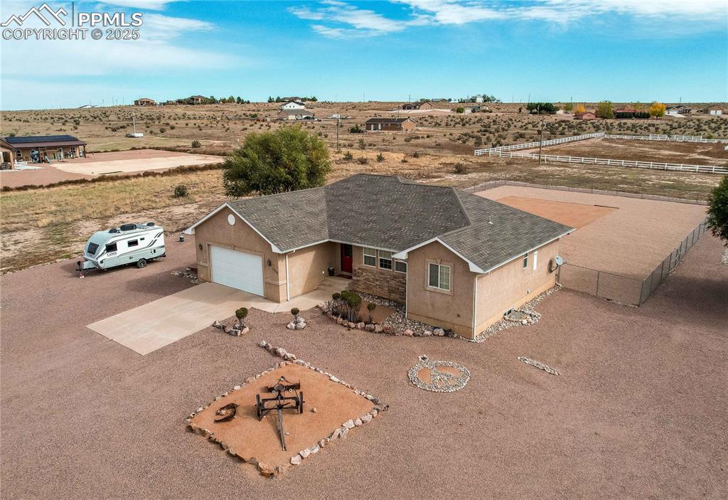 Caption: Aerial View