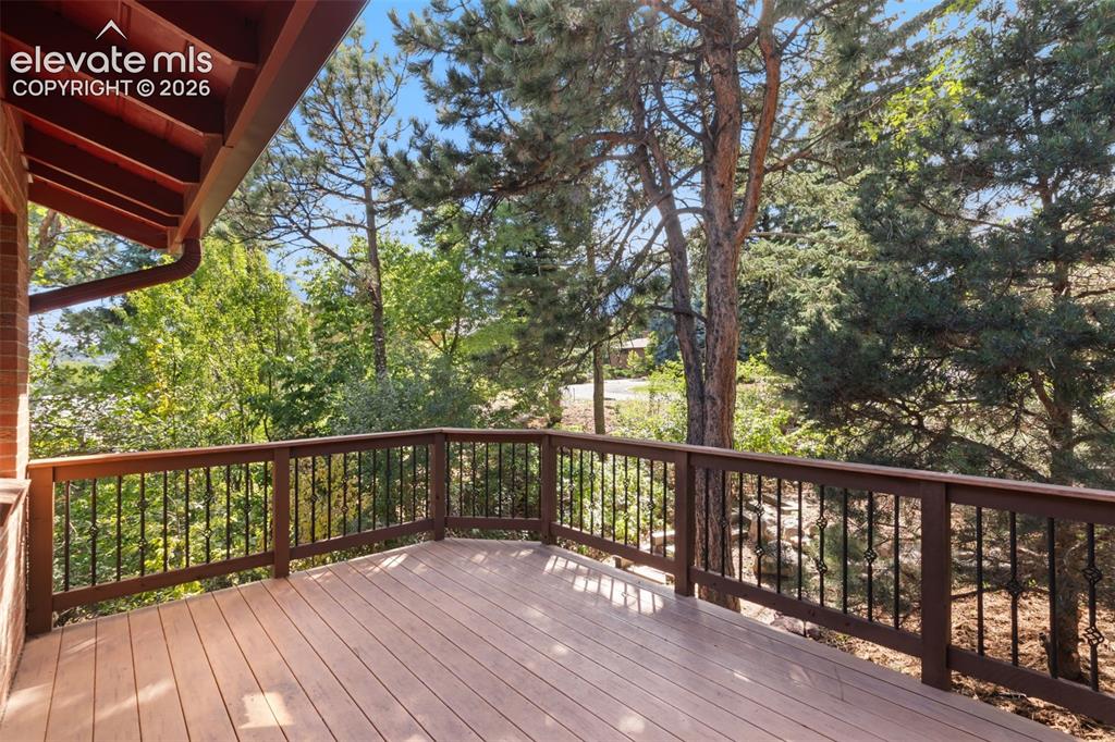 Image 32 of 47: Private deck off bedroom