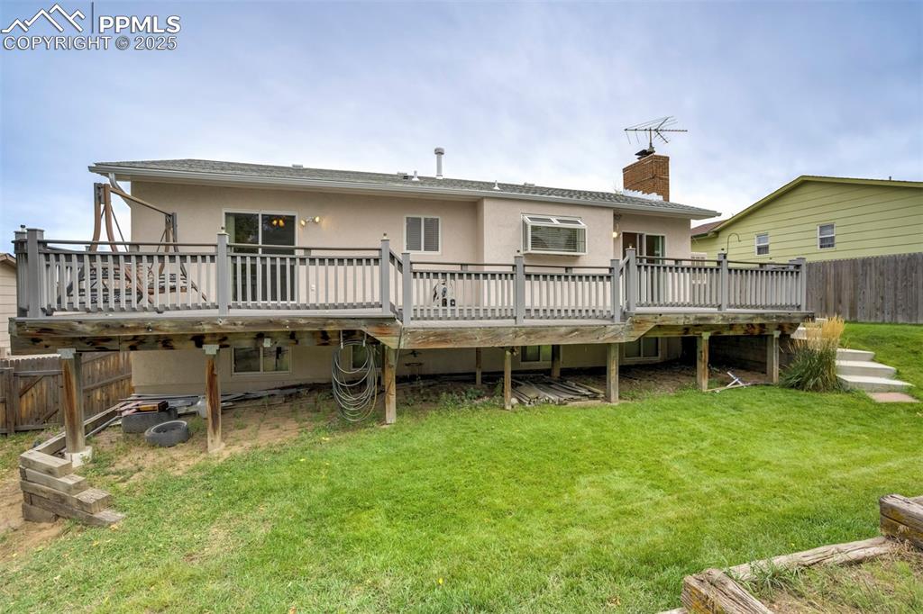 Image 25 of 26: Large composite deck